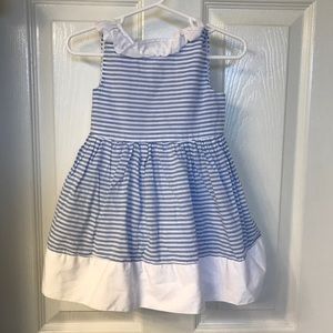 Tommy Bahama Dress Blue & White 12 month Dress